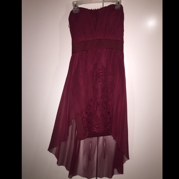 ♥️Burgendy dress ♥️ - Picture 4 of 5